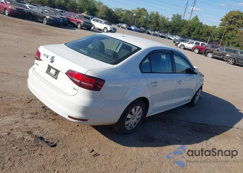 2016 Volkswagen Jetta 1.4T S из США, поврежденный, VIN 3VW267AJ6GM376777